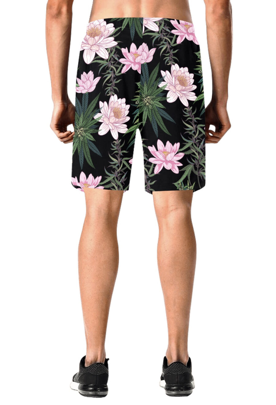 Classic Swim Short: Lily and Leaves - Image 3