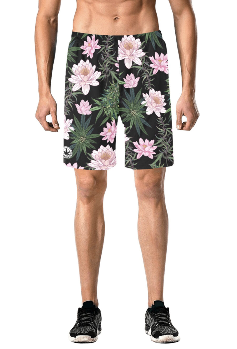 Classic Swim Short: Lily and Leaves - Image 2