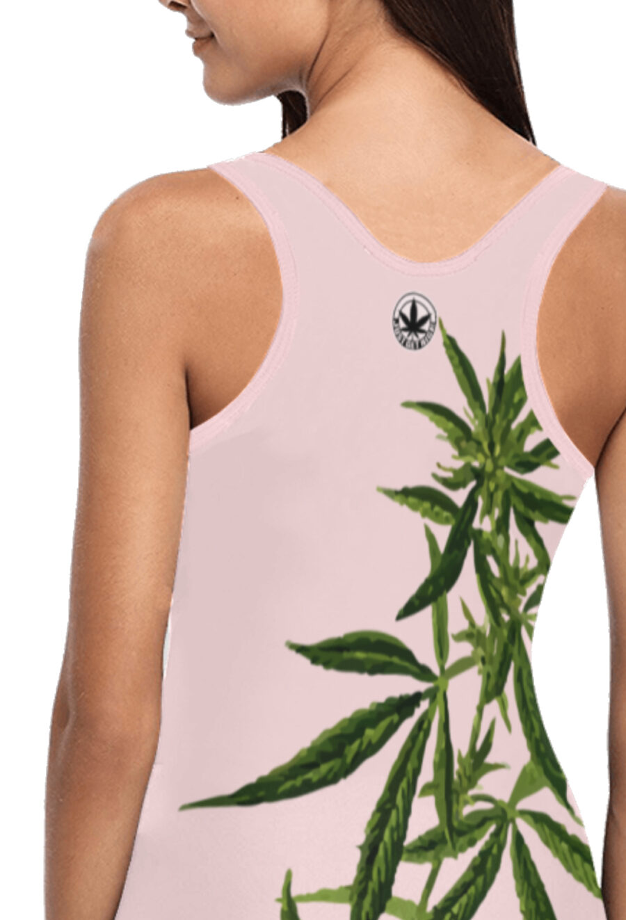 One-Piece Racerback Swimsuit: Grow Together - Image 3