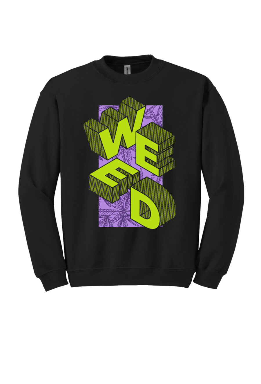 Sweatshirt: Saved By The Weed - Image 2