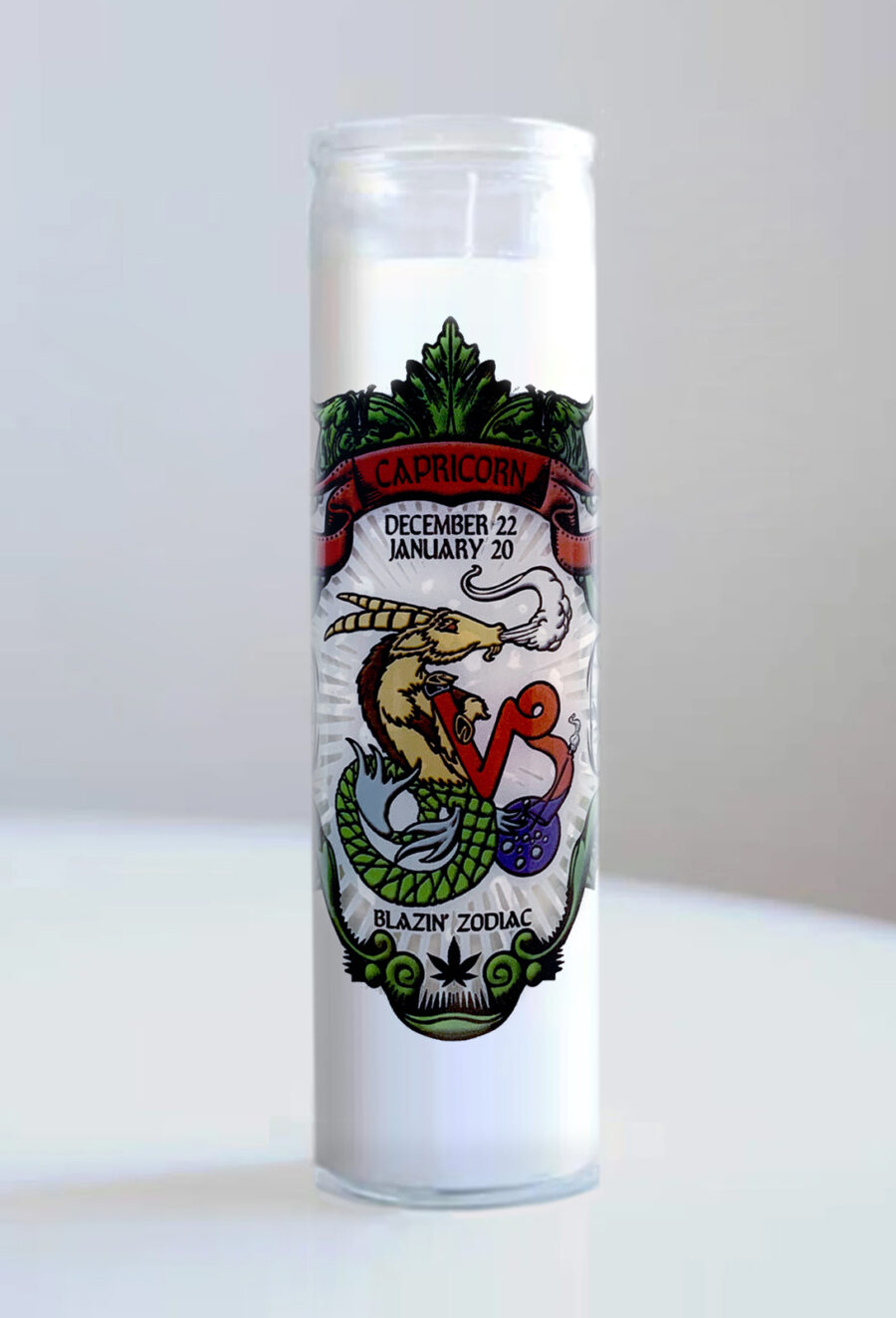 Blazin' Zodiac Candle: Capricorn