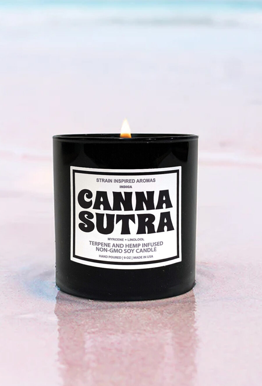 Black Terpene Candle: Canna Sutra