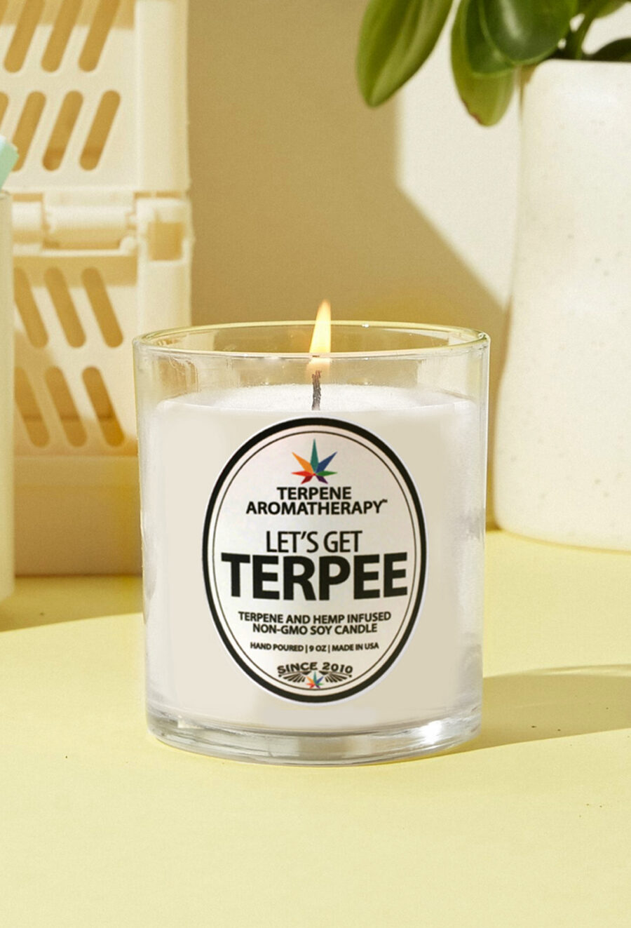 Let's Get Terpee Candle: Lemon Haze