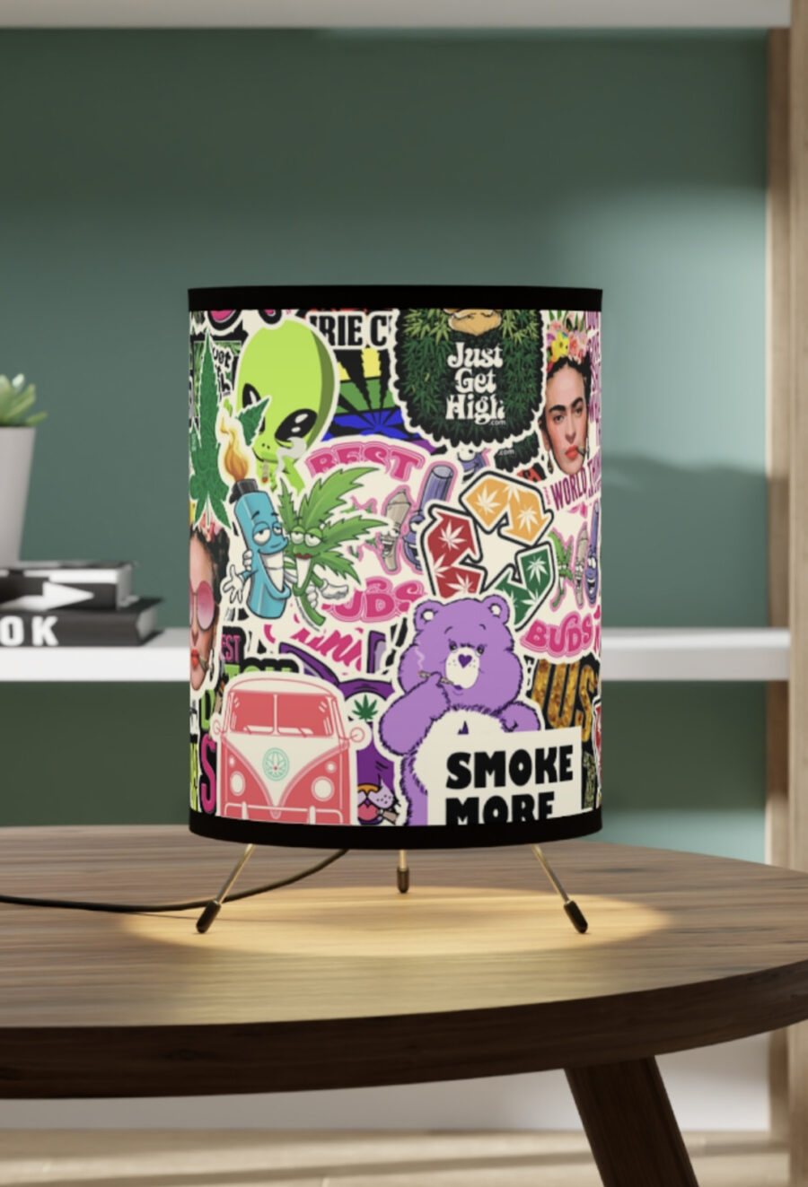 Table Lamp: Sticker Toss
