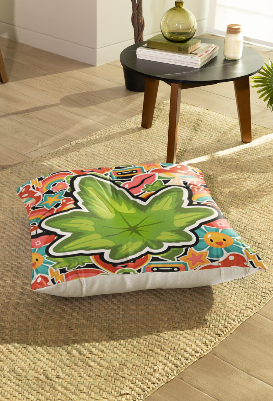 Oversized Pillowcase: Leaf