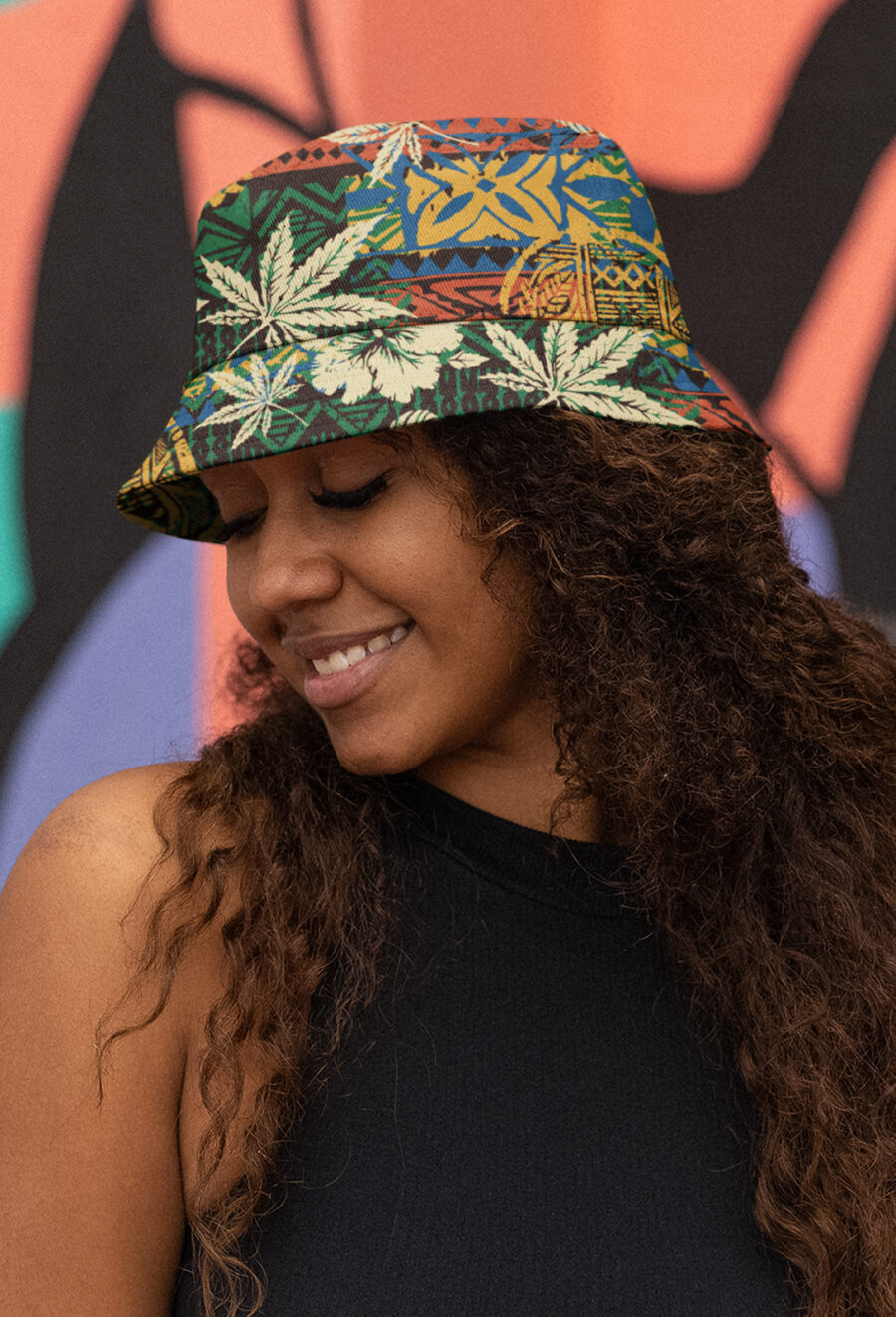Summer Bucket Hat: Batik