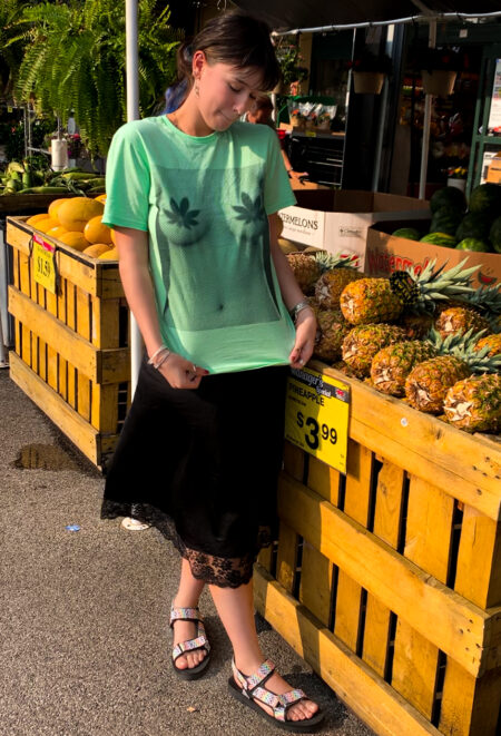 Fitted T-Shirt: Goddess
