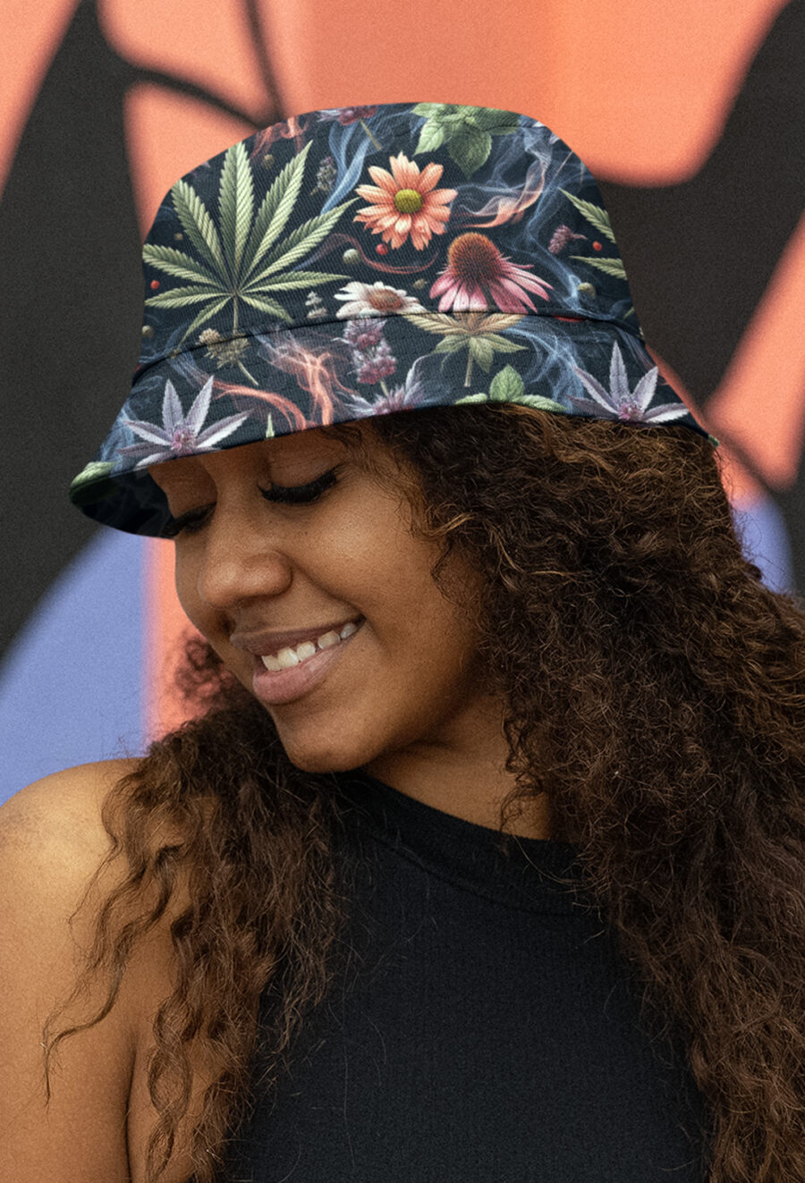 Summer Bucket Hat: Herbal Blend