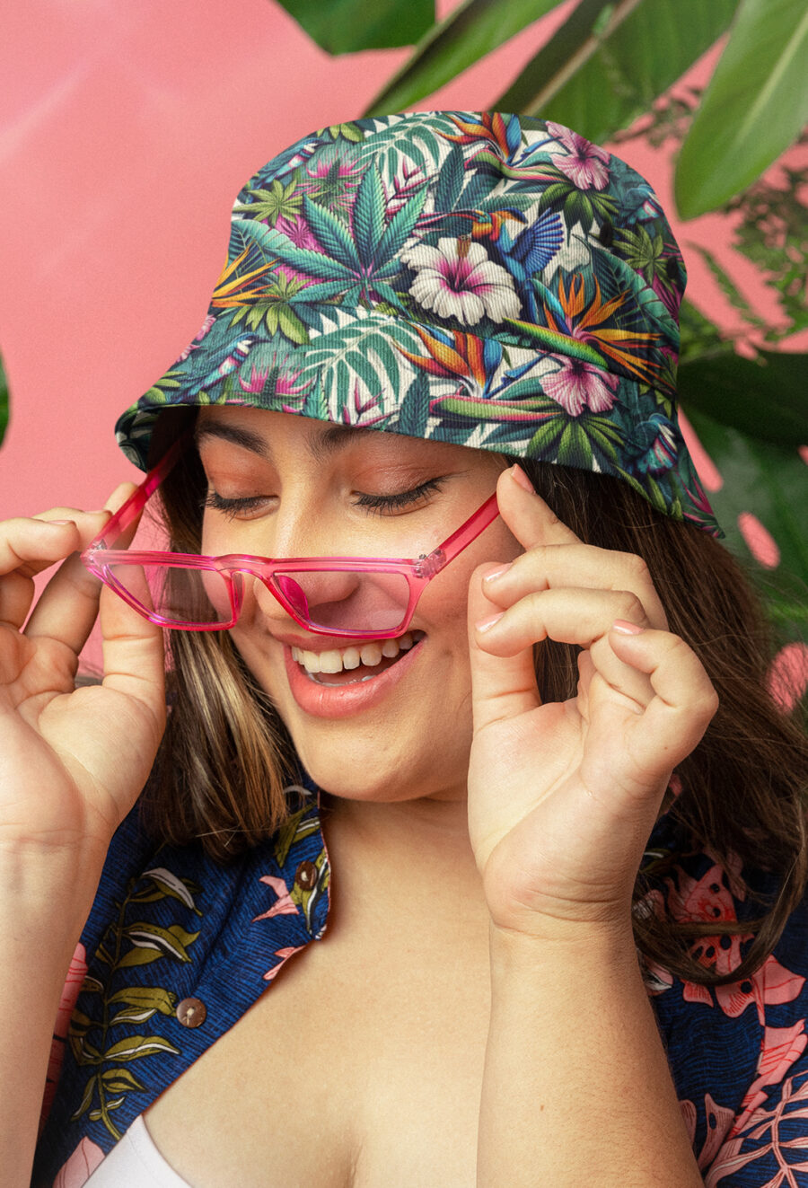 Summer Bucket Hat: Pot Paradise
