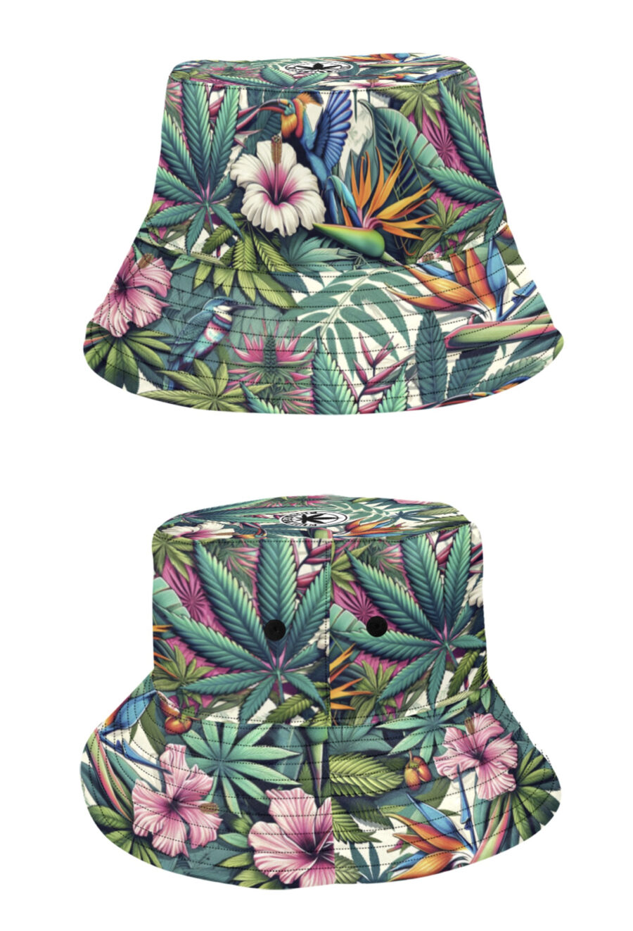 Summer Bucket Hat: Pot Paradise - Image 2