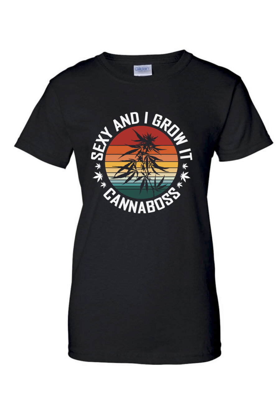 Fitted T-Shirt: Sexy And I Grow It - Image 2