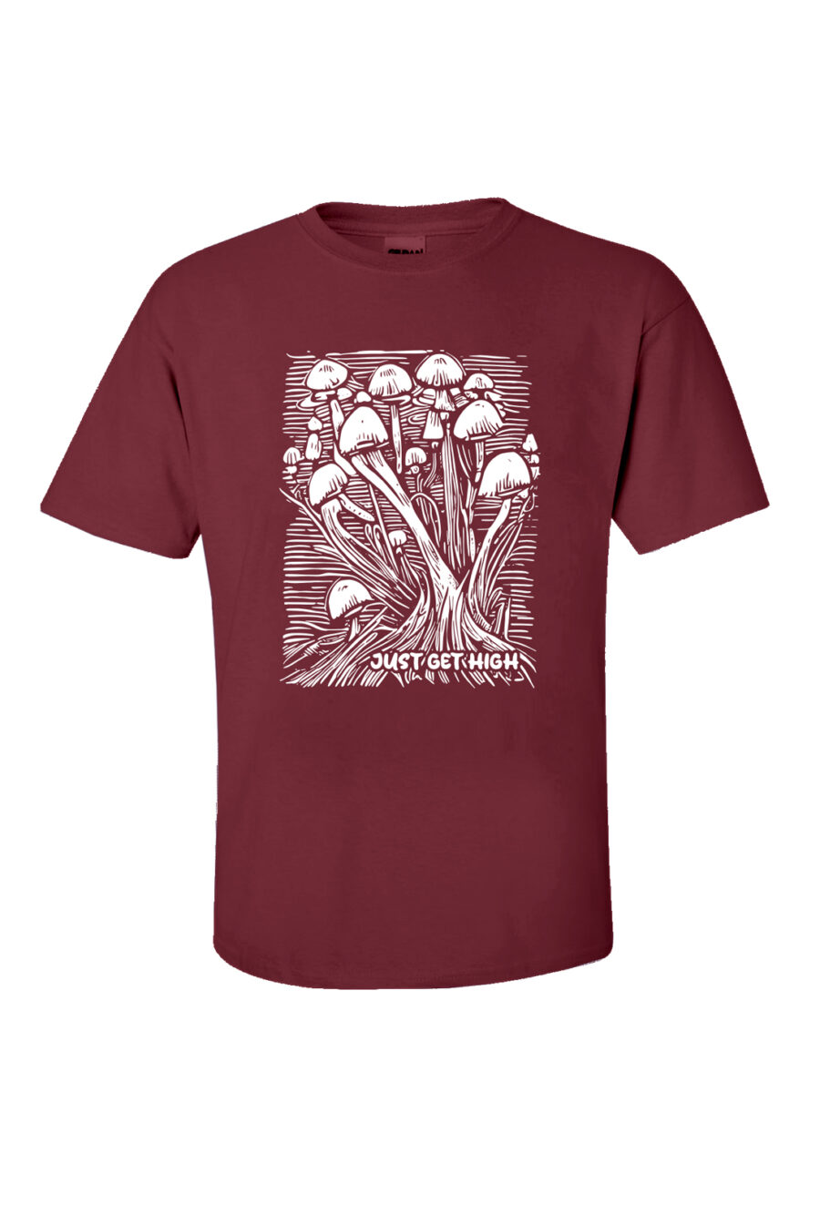 Classic T-Shirt: Shroom Etching - Image 2