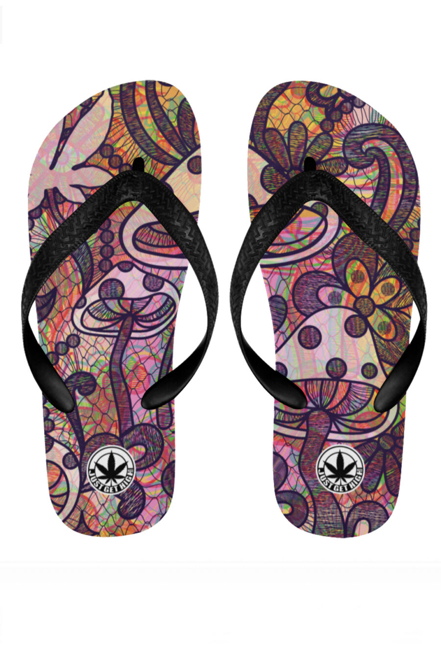 Flip Flops: Shroom Lace