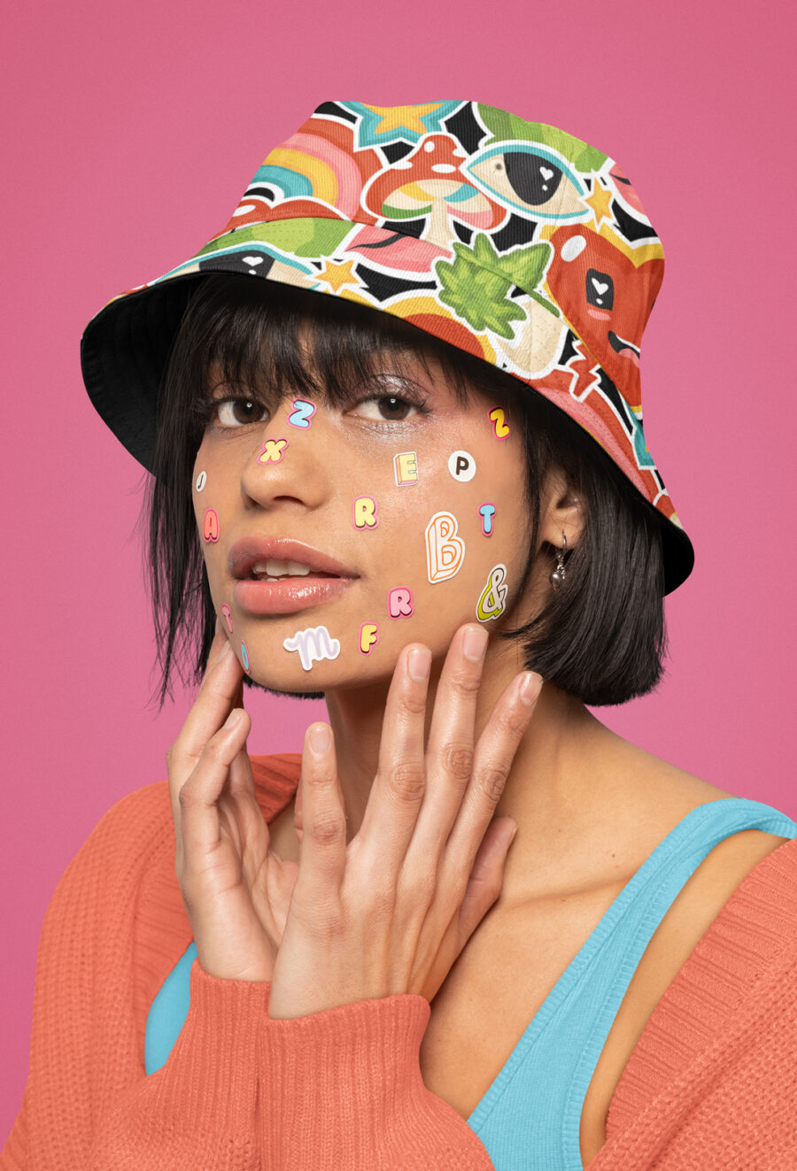 Summer Bucket Hat: Stay Trippy
