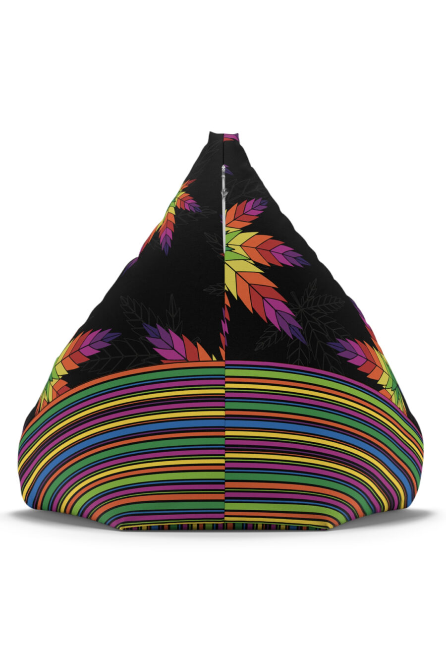 Bean Bag Cover: SMBL Rainbow Leaf - Image 3