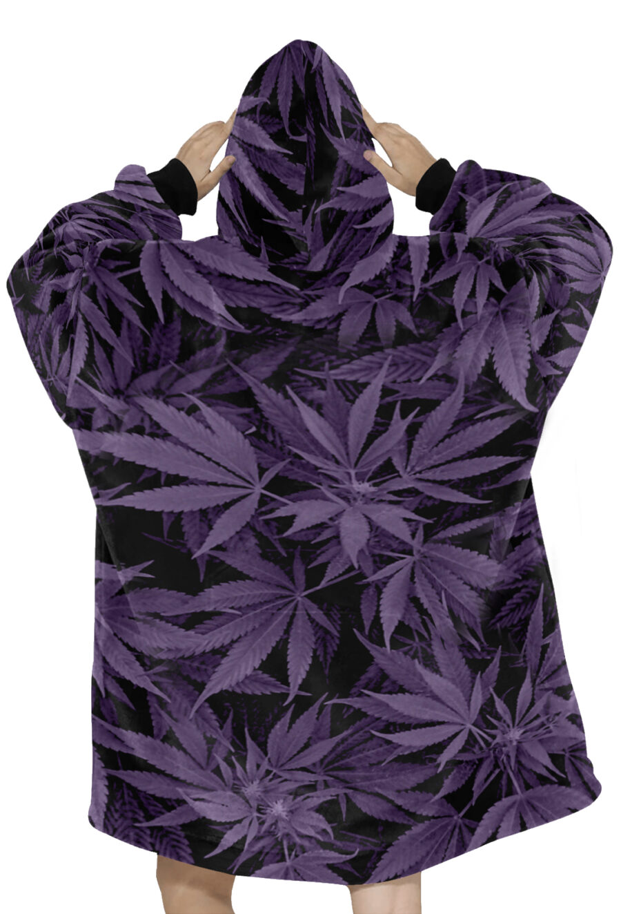 AOP Blanket Hoodie: Purps - Image 2