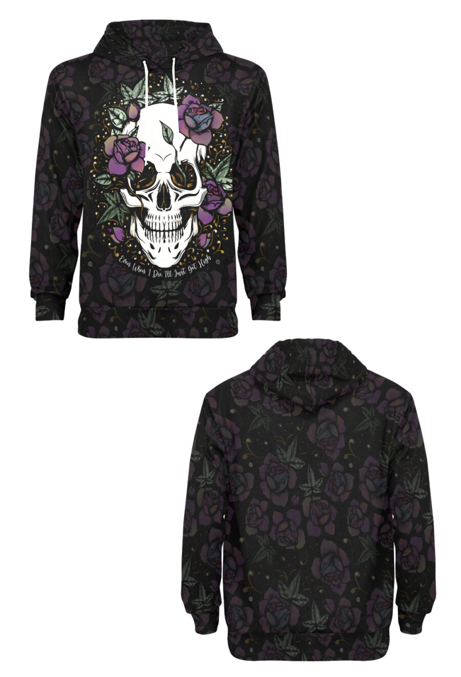 AOP Hoodie: Bring Me Flowers - Image 2