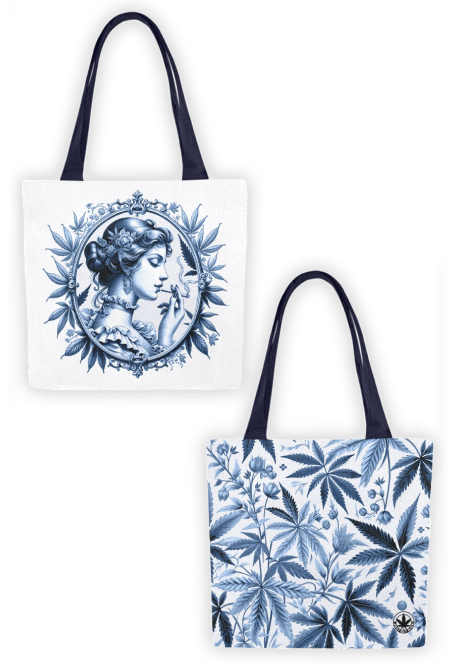 Canvas Tote: Toking Toile Queen - Image 2