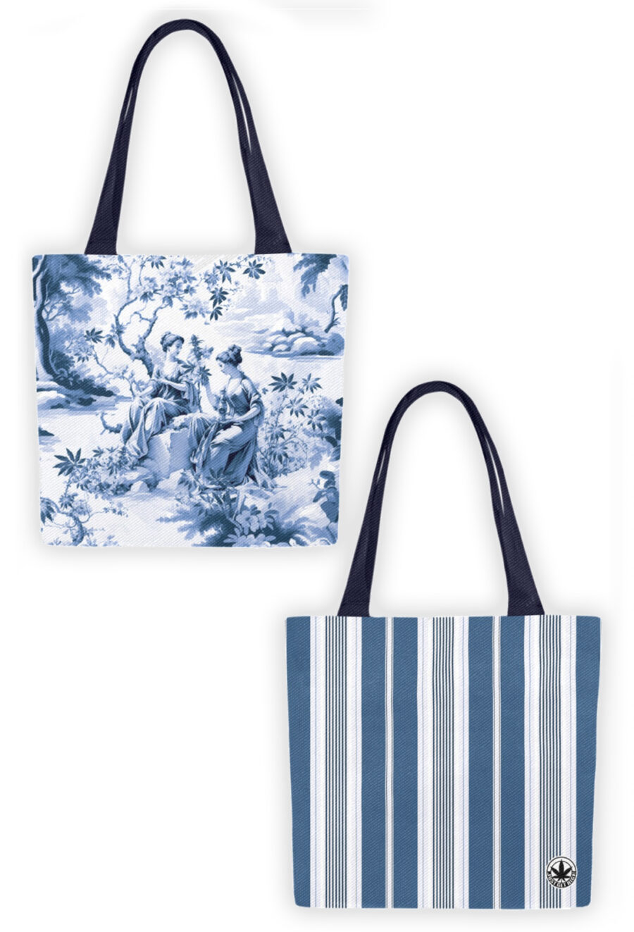 Canvas Tote: Toking Toile - Image 3