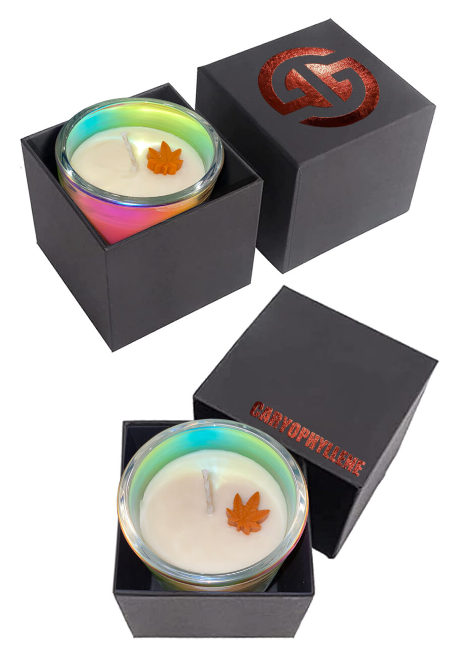 Ganja Glam Luxe Terpene Candle: Caryophyllene - Image 3