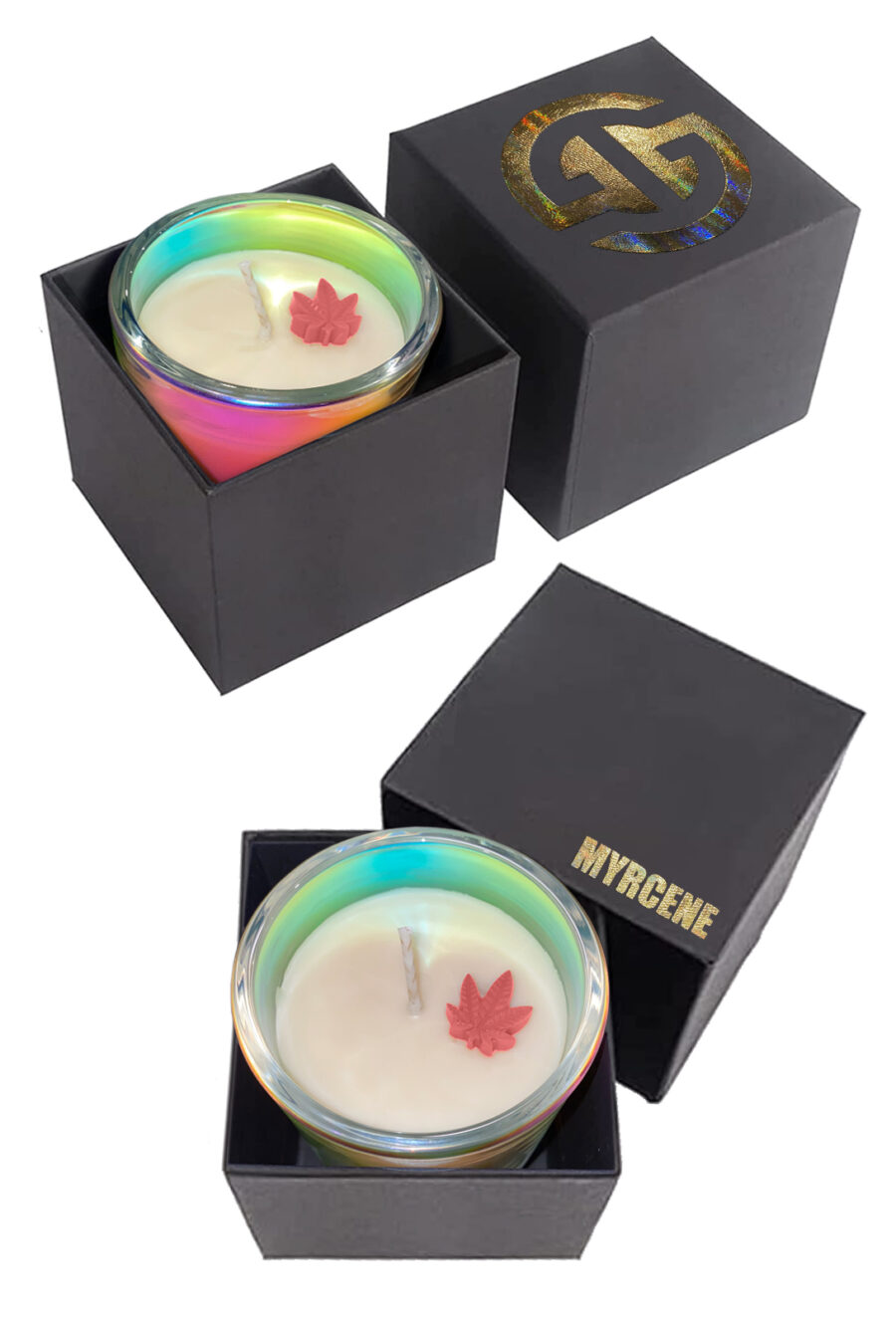 Ganja Glam Luxe Terpene Candle: Myrcene - Image 3