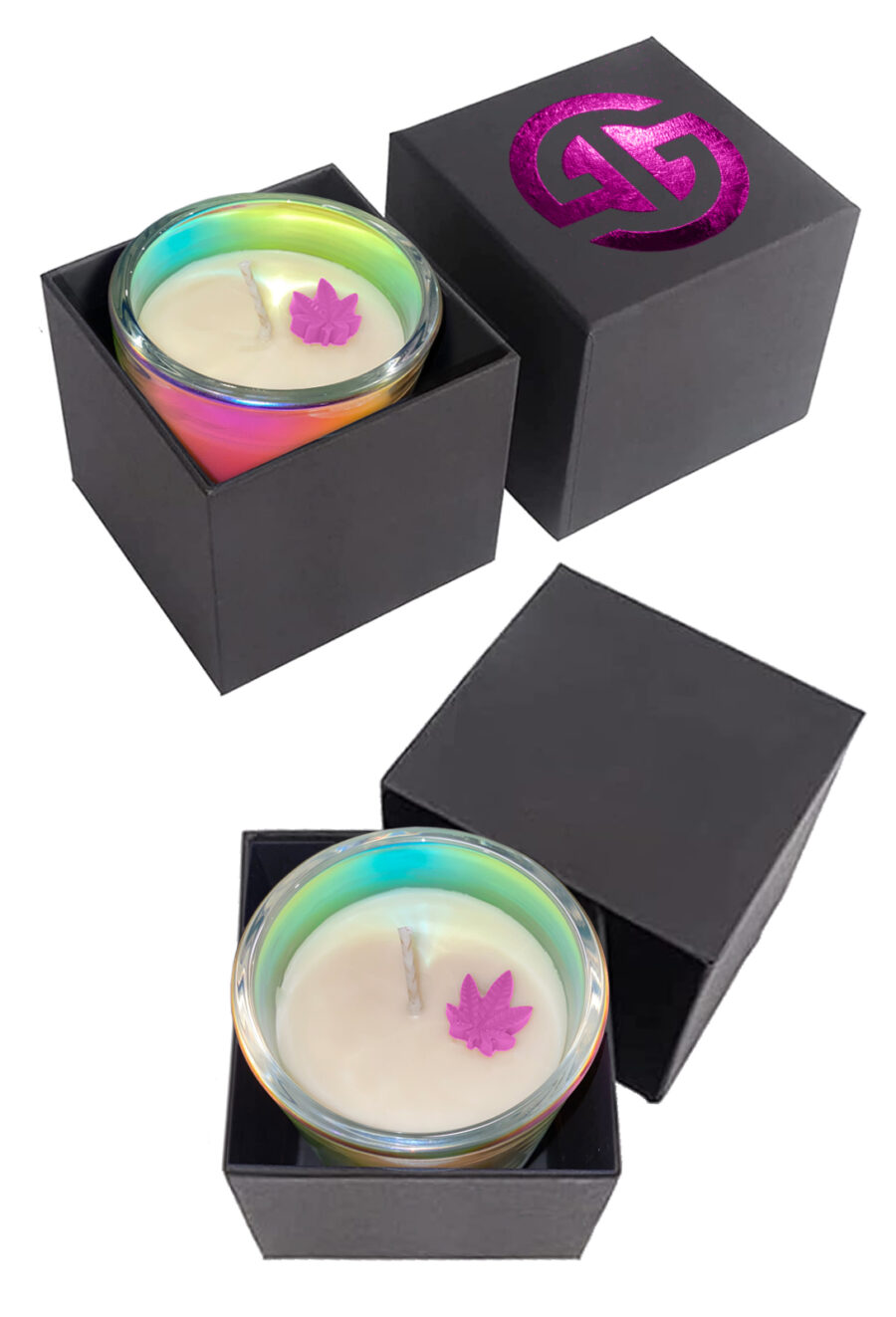 Ganja Glam Luxe Terpene Candle: Nerolidol - Image 3