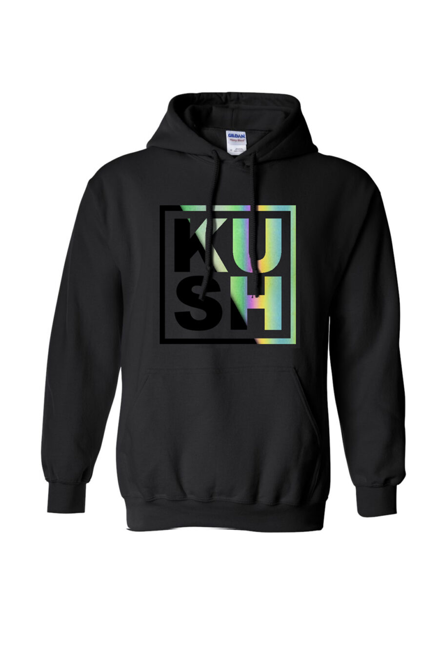 Reflective Hoodie: Kush Box - Image 2