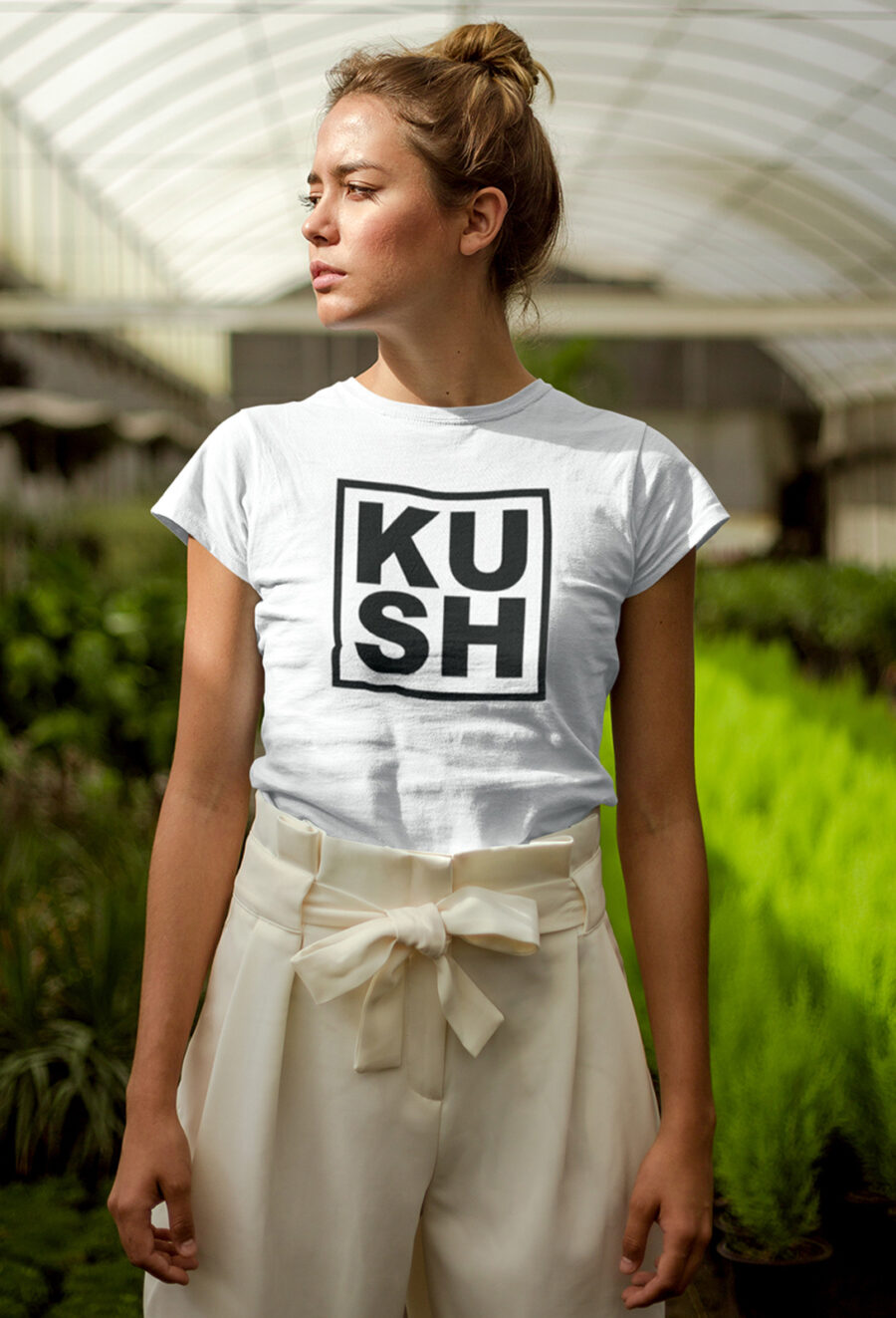 Fitted T-Shirt: Kush Box