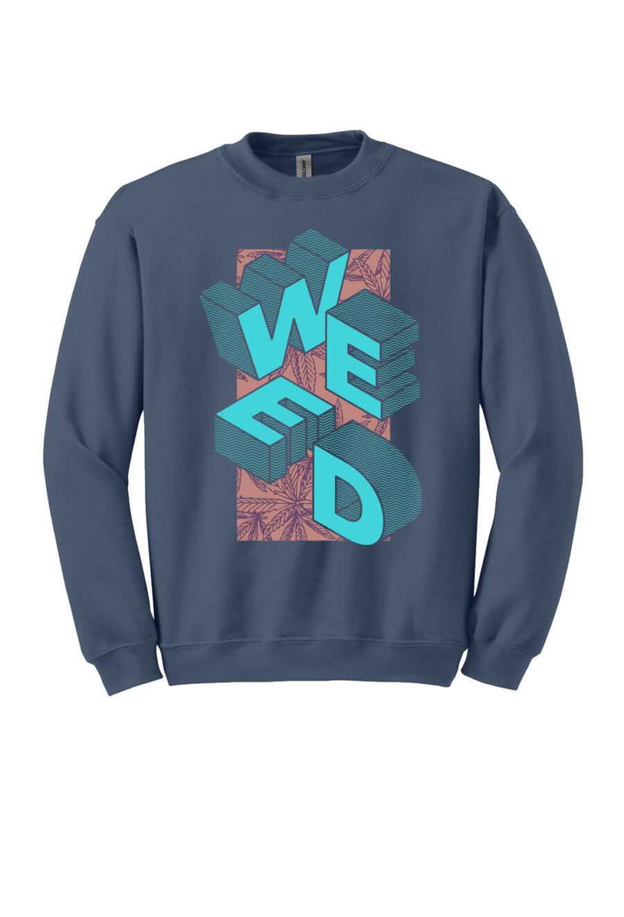 Sweatshirt: Saved By The Weed - Image 4