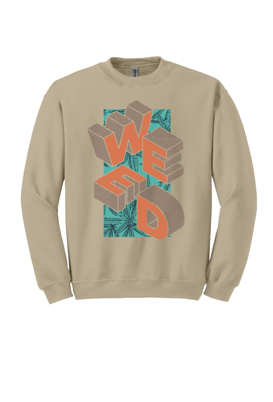 Sweatshirt: Saved By The Weed - Image 5