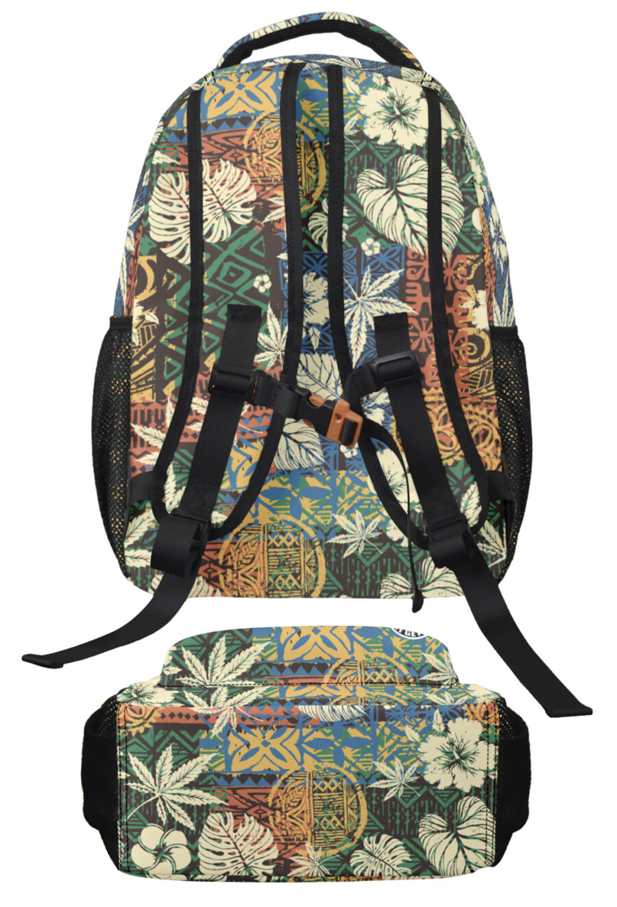 Large Backpack: Batik - Image 3