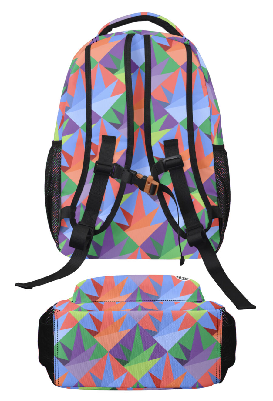Large Backpack: THC Tile - Image 3