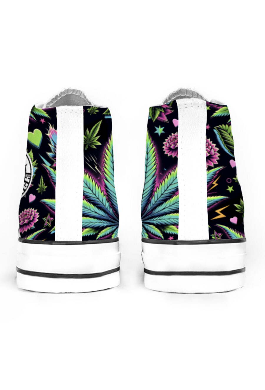 AOP Canvas High-Top: Moon Rock - Image 3