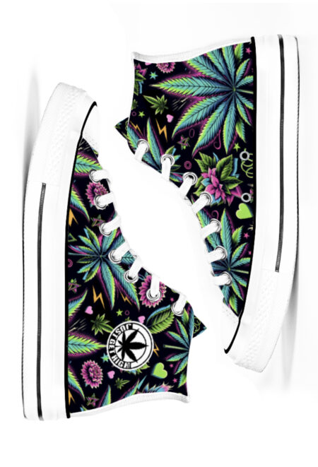 AOP Canvas High-Top: Moon Rock
