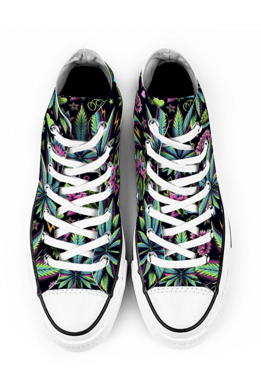 AOP Canvas High-Top: Moon Rock - Image 2