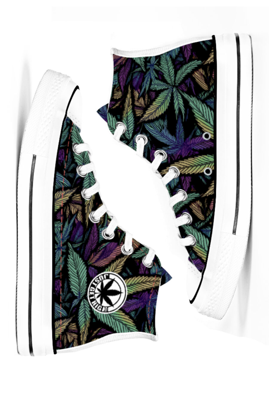 AOP Canvas High-Top: Ombre