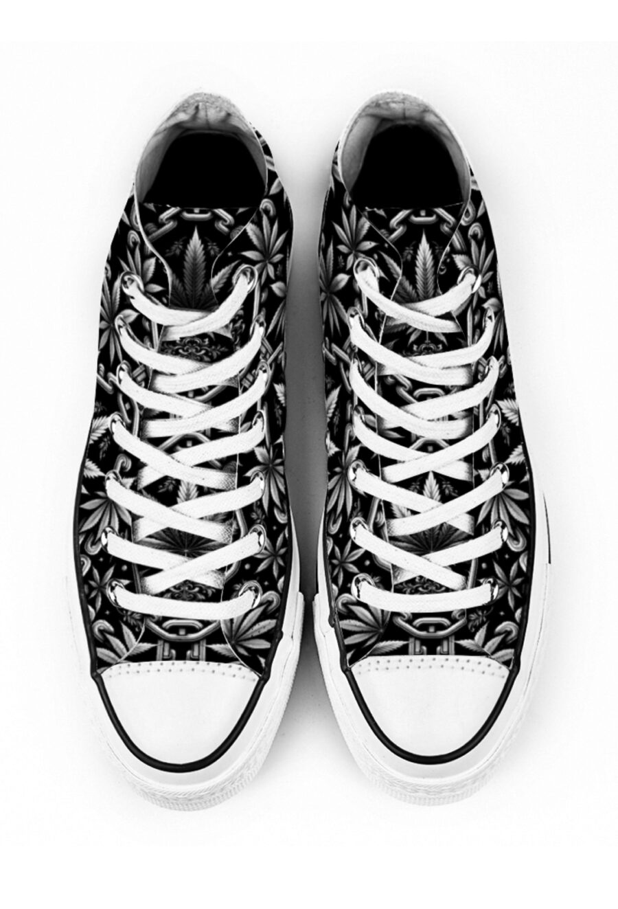 AOP Canvas High-Top: Platinum - Image 2