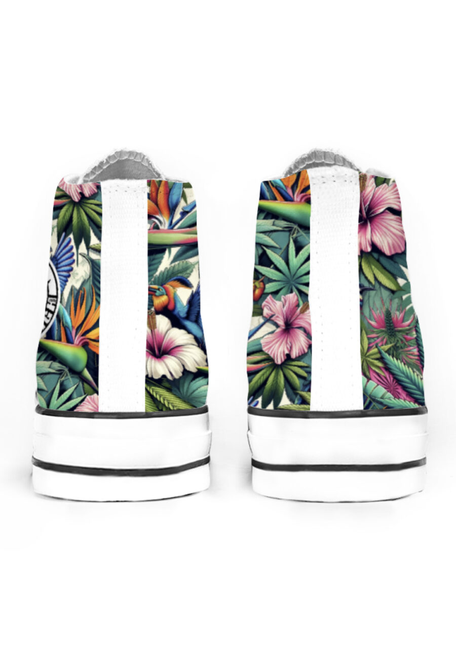 AOP Canvas High-Top: Pot Paradise - Image 3